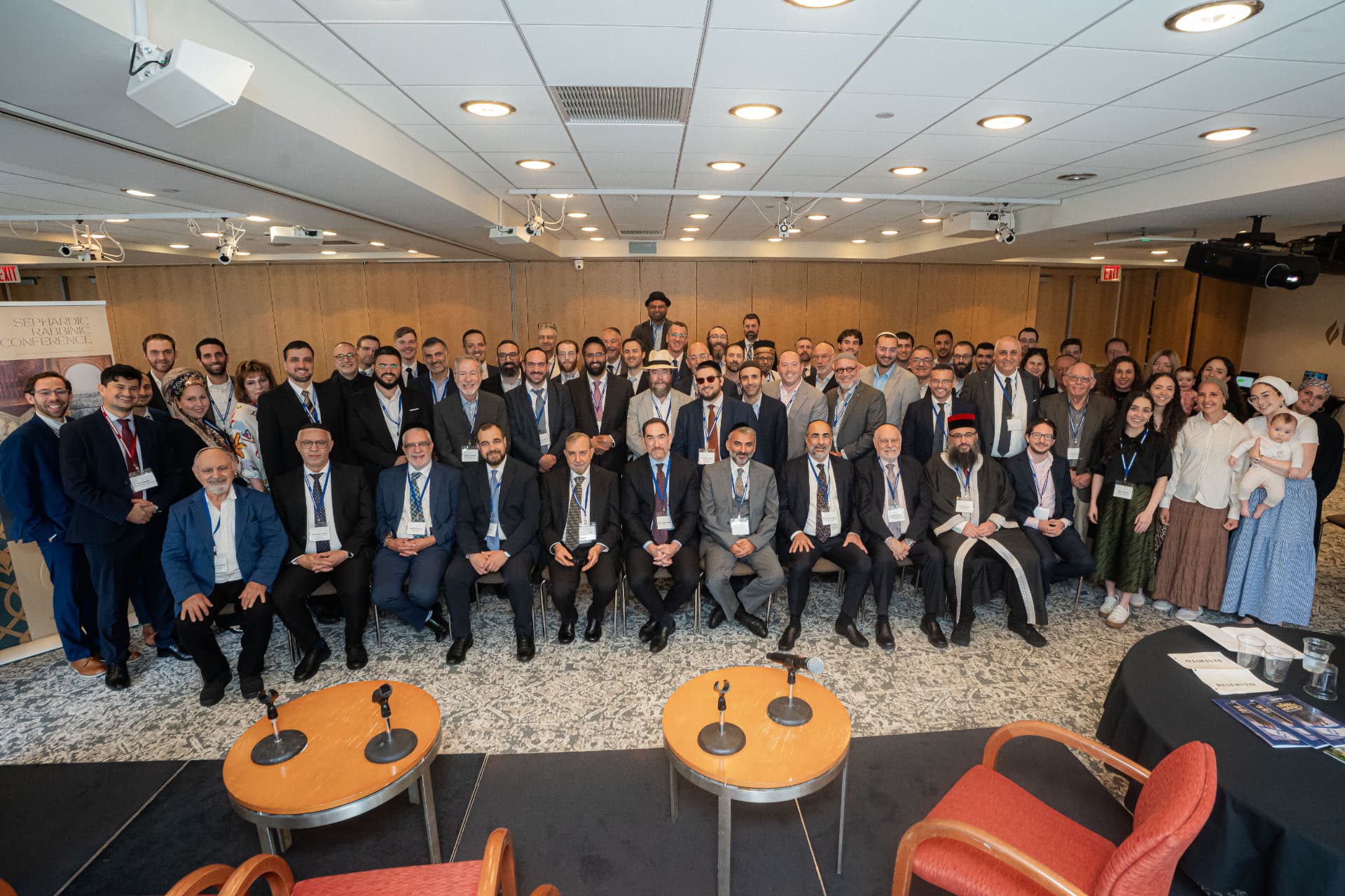 Participants of the 2026 Sephardic Rabbinic Conference